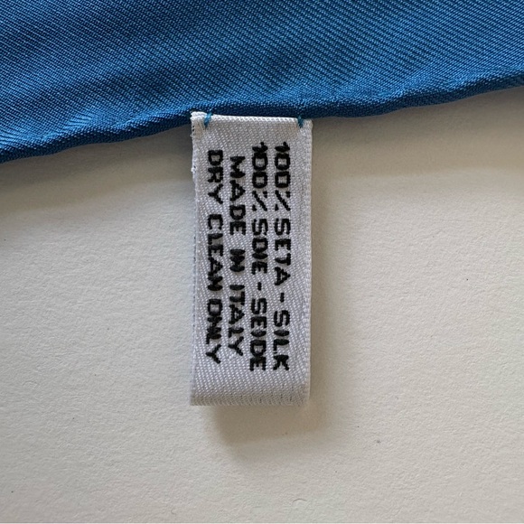 Longchamp Geometric Silk Scarf - Picture 5 of 6